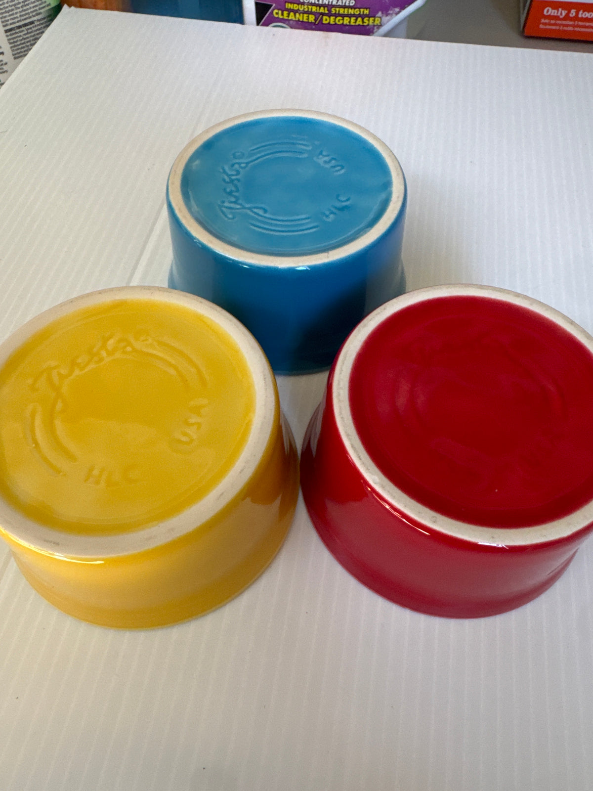 FIESTA WARE RAMEKIN BOWLS