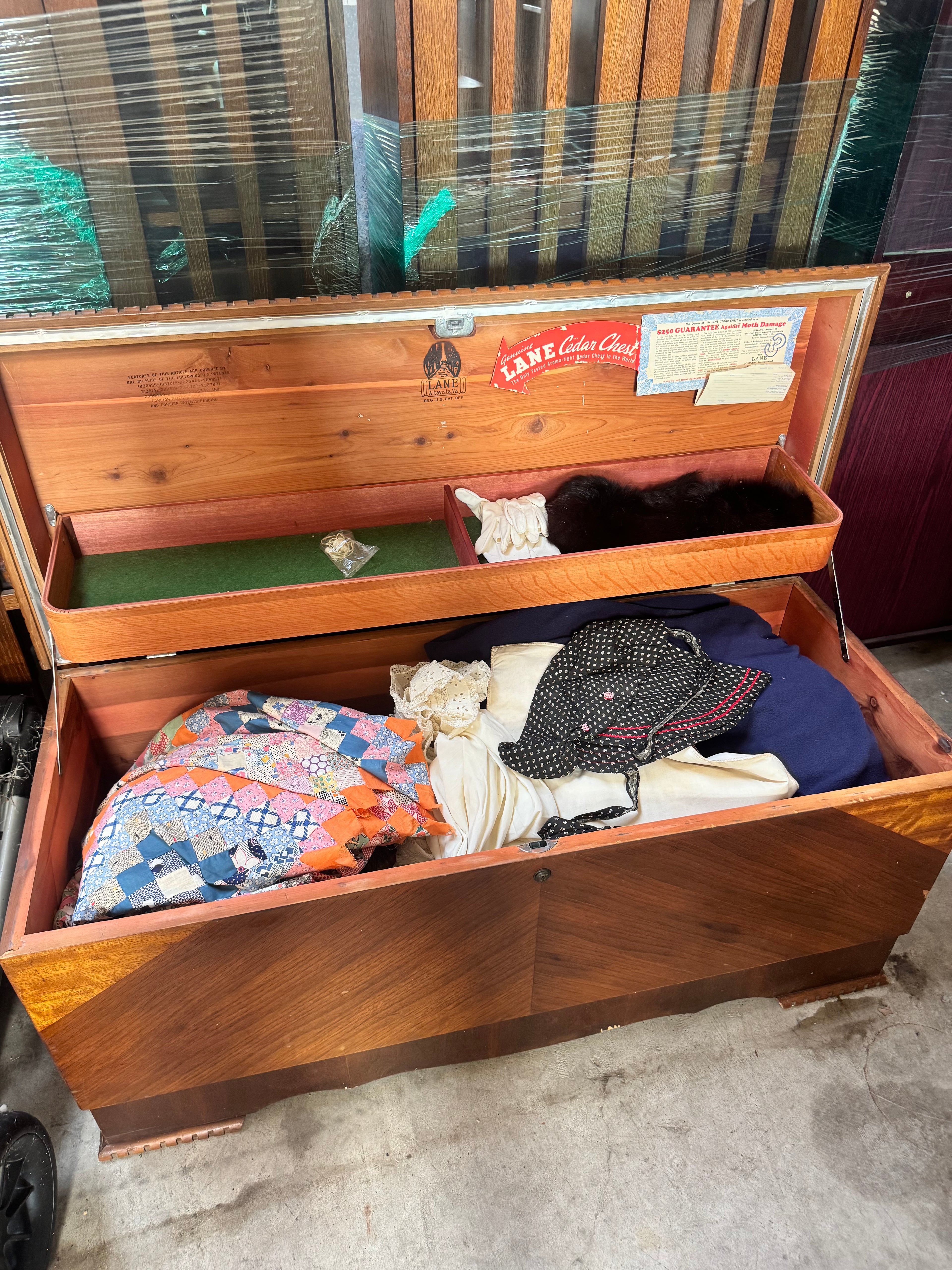 Vintage cedar chest