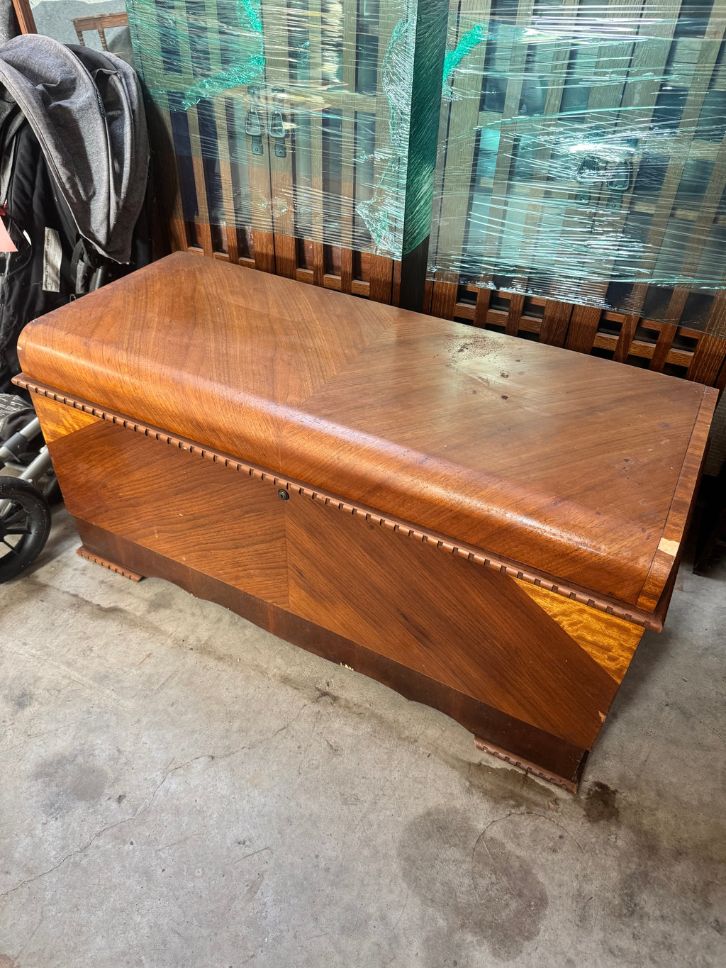 Vintage cedar chest