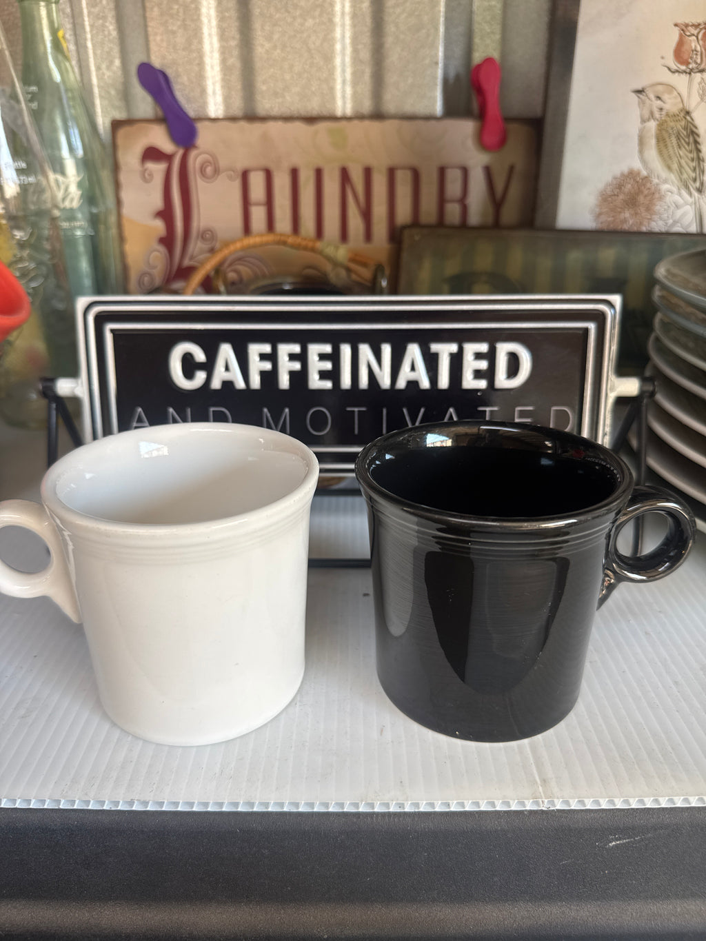 FIESTA WARE Coffee cups duo!