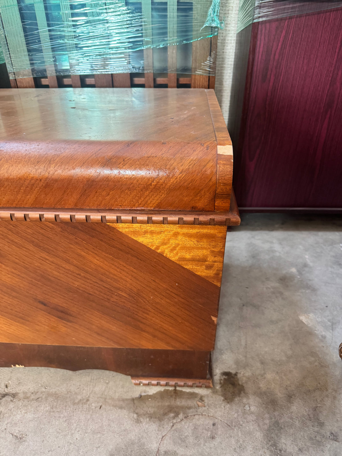 Vintage cedar chest