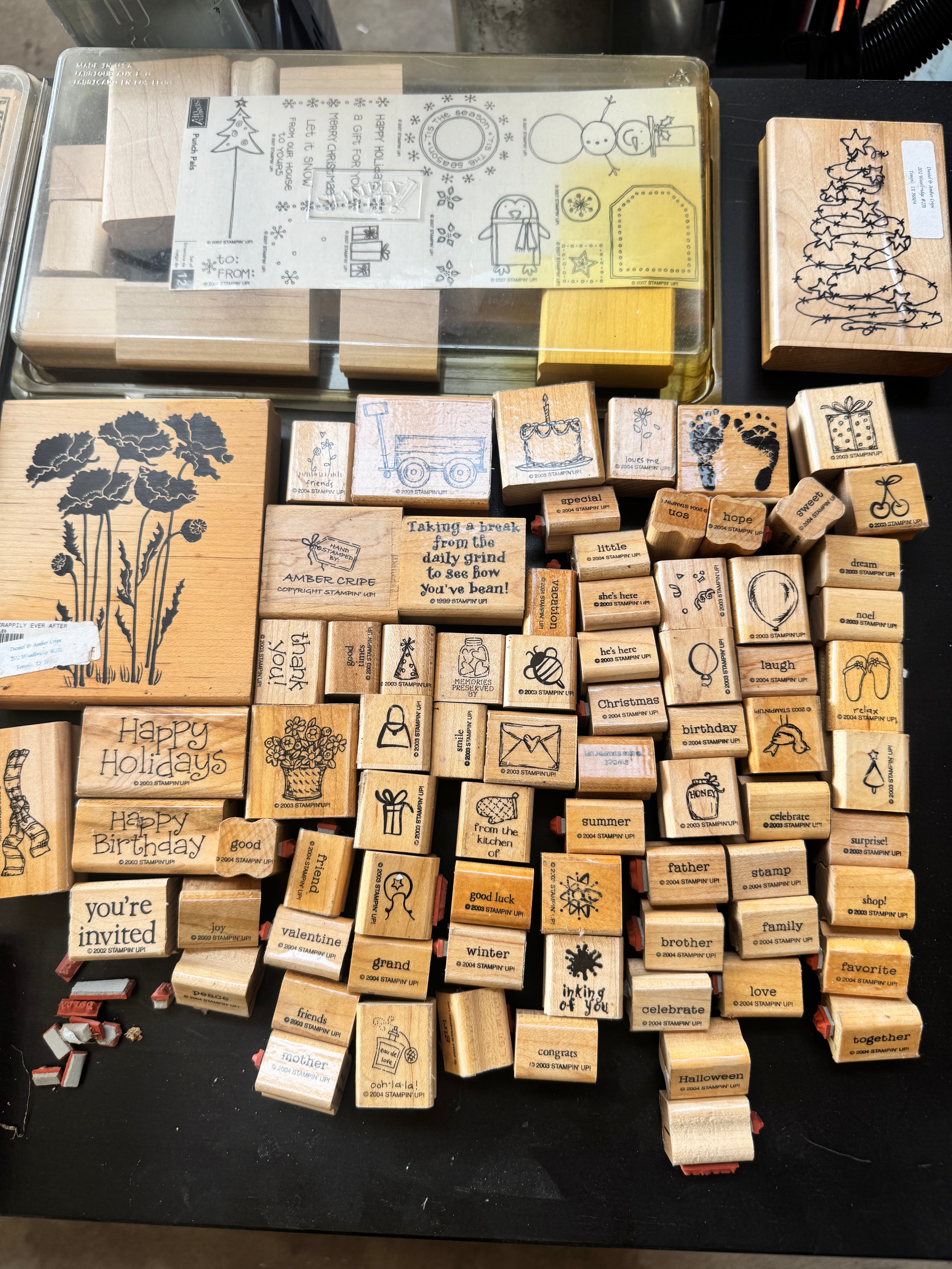 HIGHLY COLLECTIBLE RUBBER STAMPS