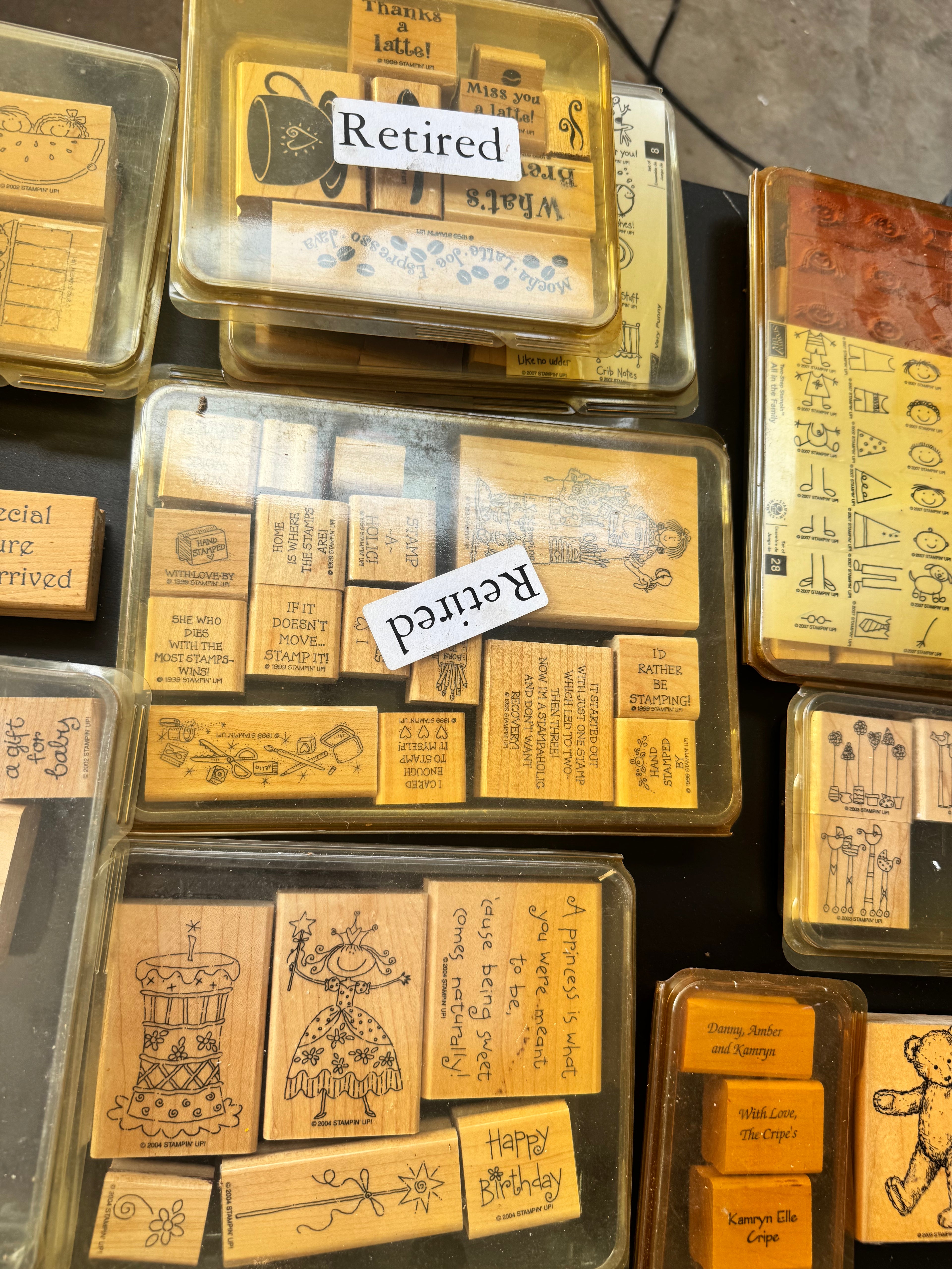 HIGHLY COLLECTIBLE RUBBER STAMPS