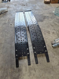 Metal utility ramps