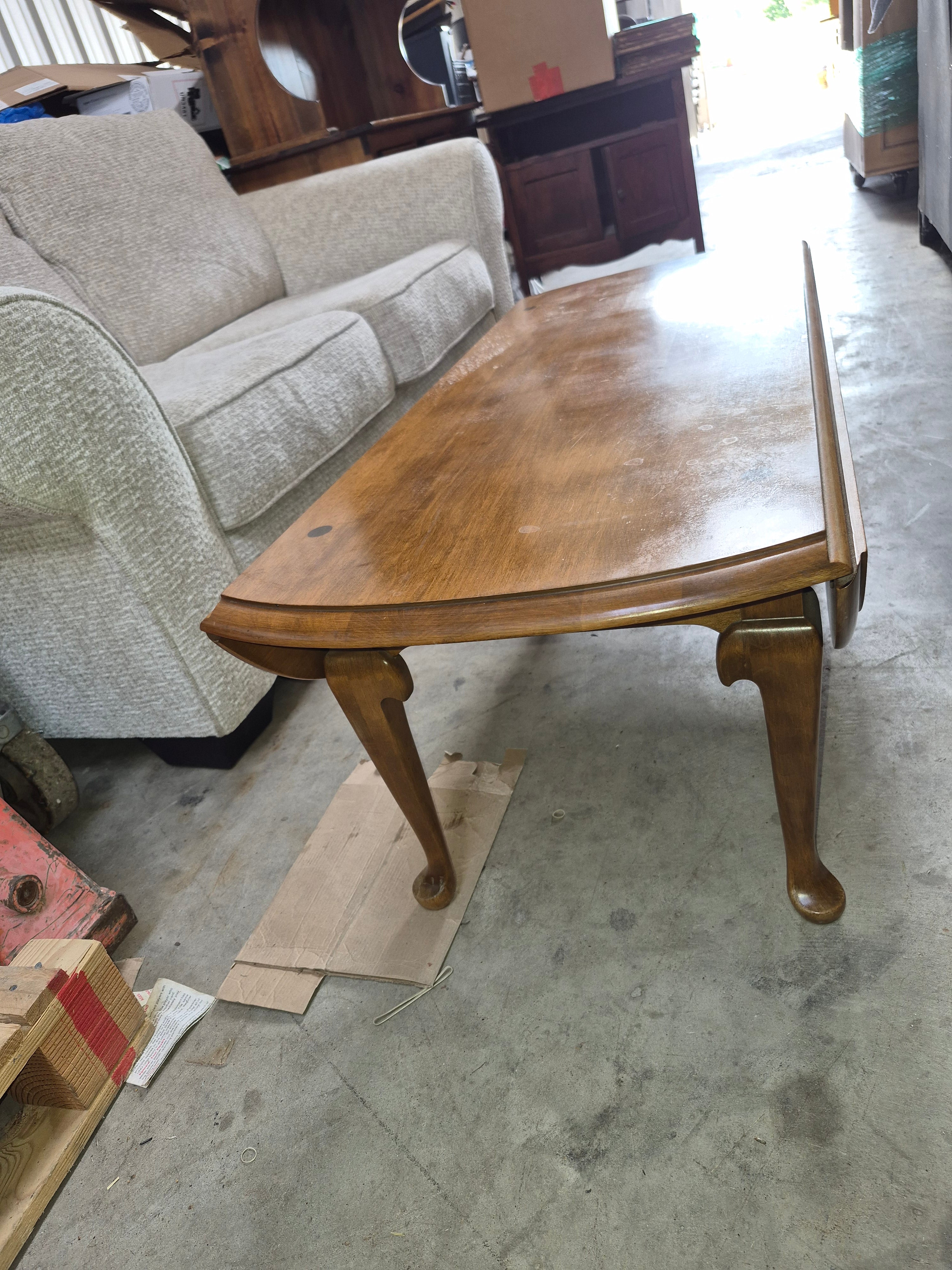 Ethan Allen drop leaf coffee table