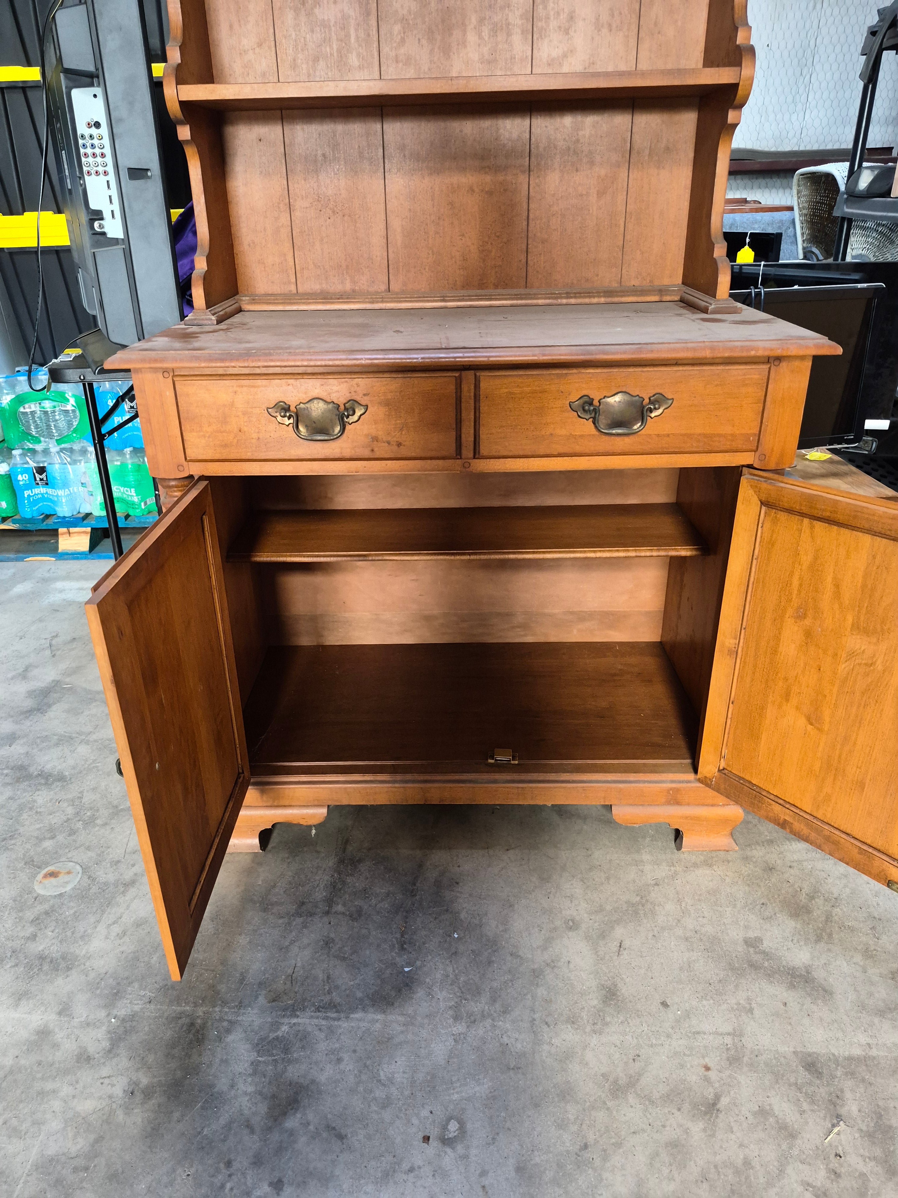 Vintage kitchen hutch