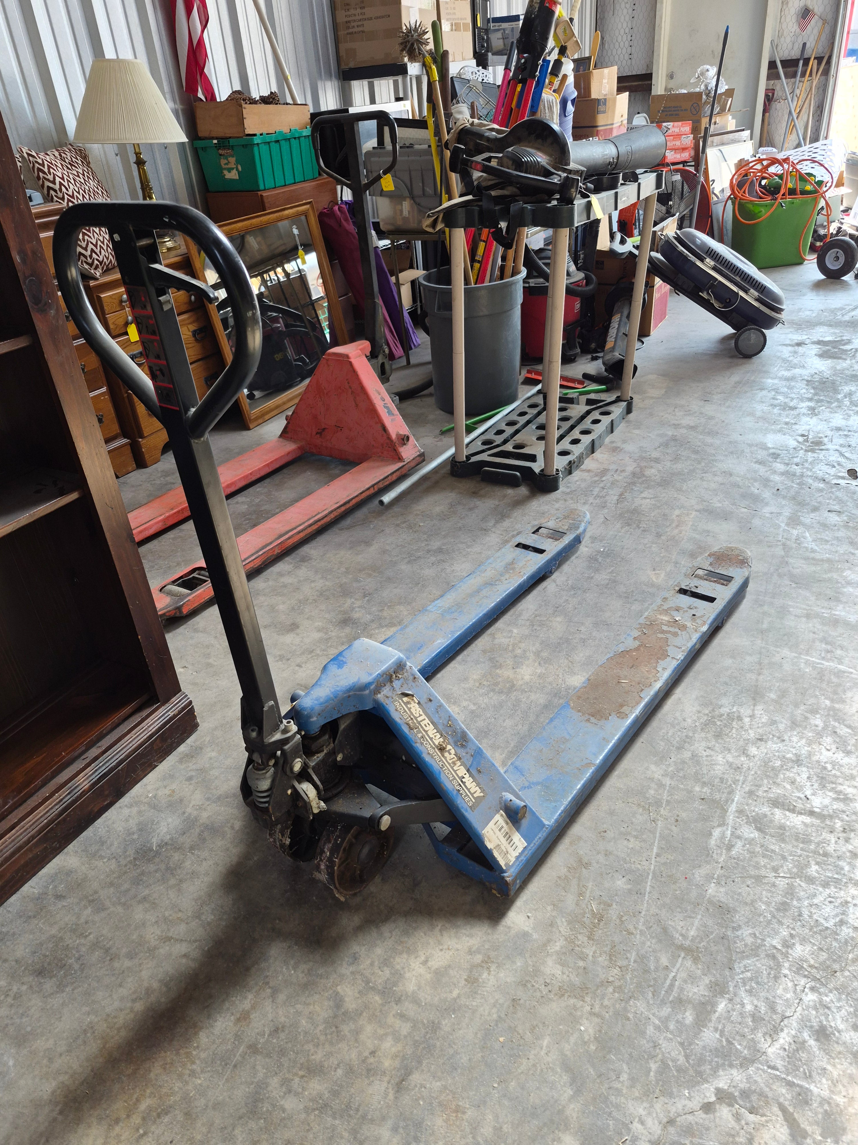 Pallet jack needs repair