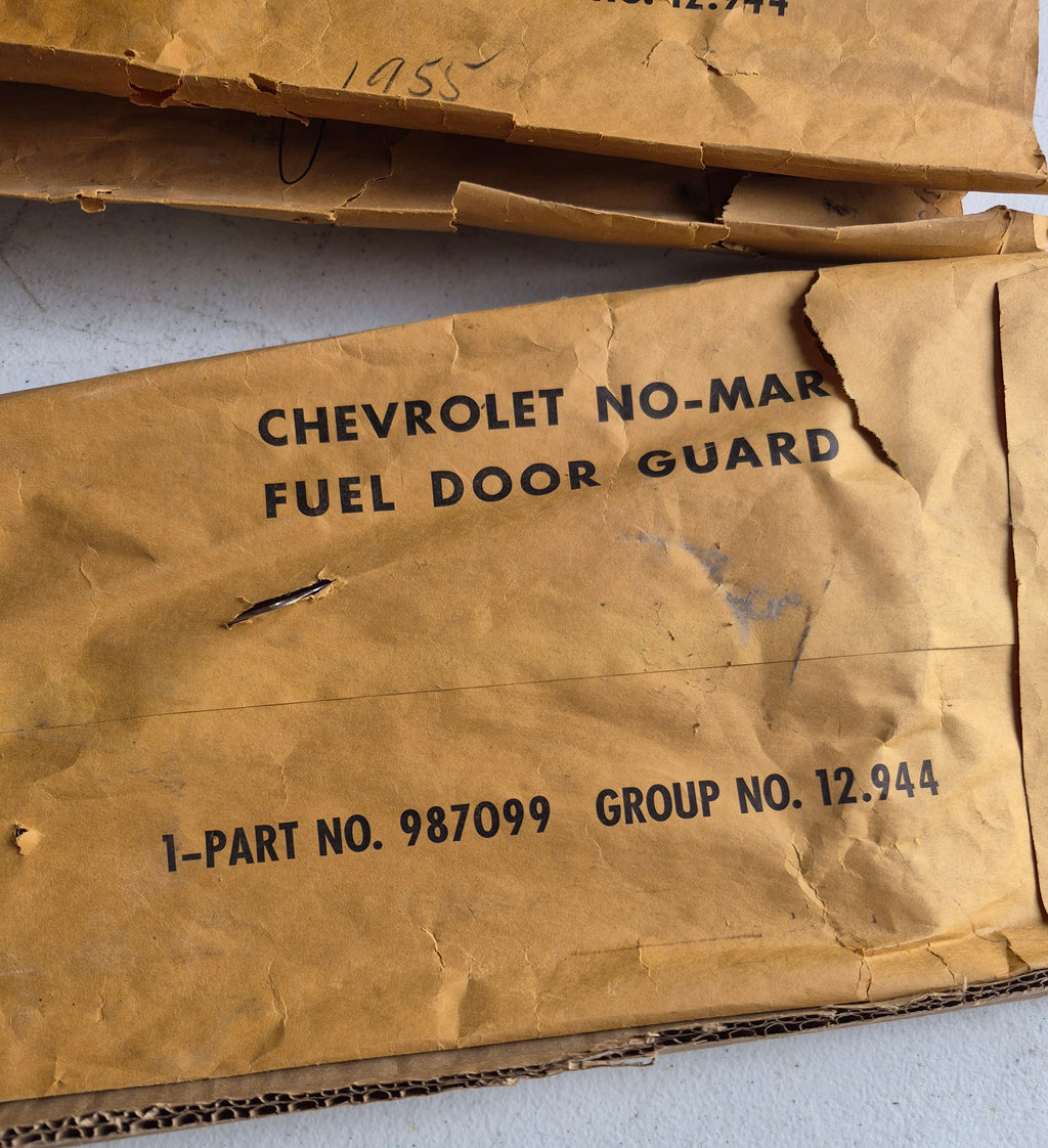 1955 Chevy fuel door guards