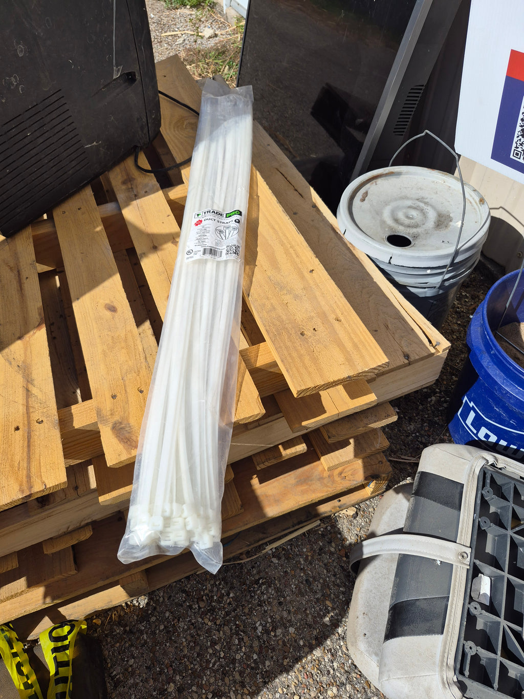 36 inch zip ties, bundle