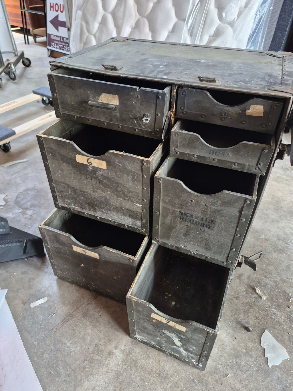 WW II era field desk